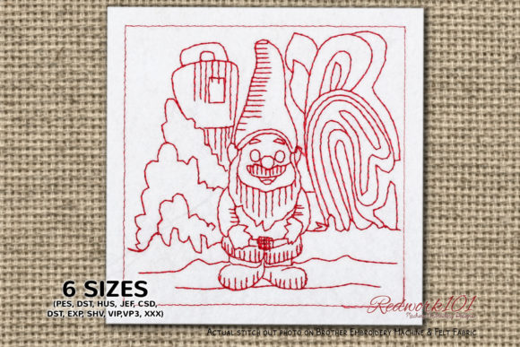 Cute Gnome Machine Embroidery: A Designer’s Review