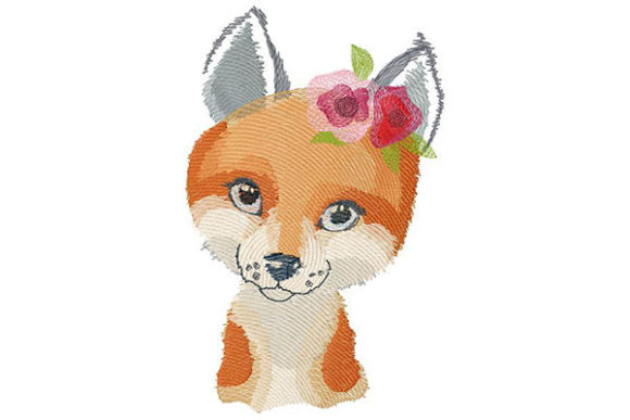 Lady Fox with Flowers: A Holiday Embroidery Review