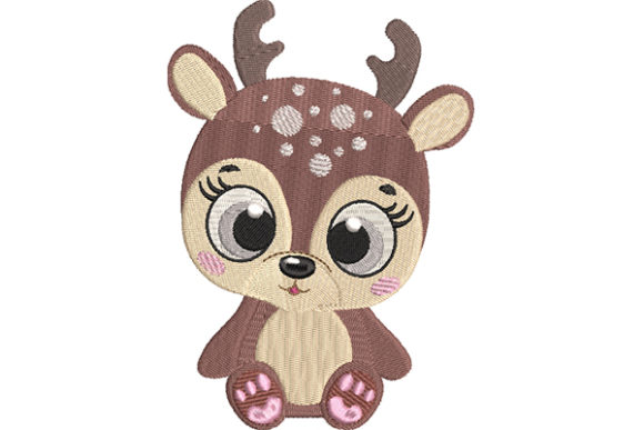 Review: Baby Deer with Cute Eyes Embroidery