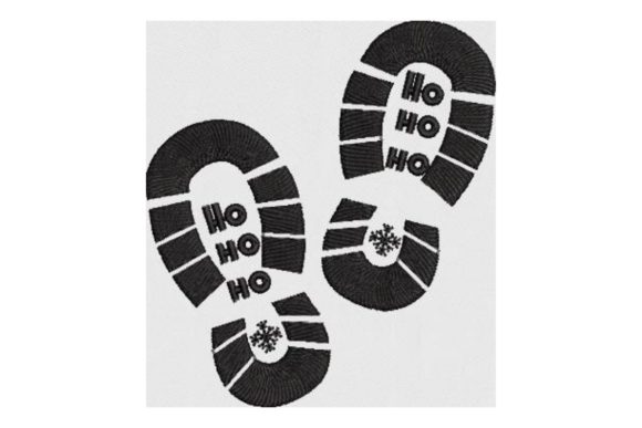 Santa Claus Shoe Prints: A Designer’s Holiday Review