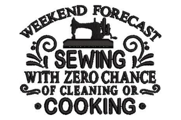 Weekend Forecast Sewing with Zero Review